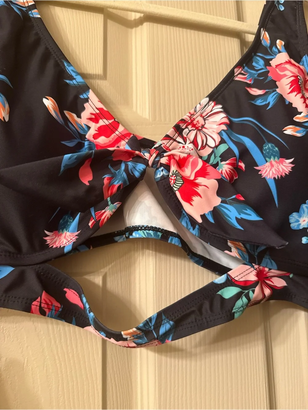 NWOT Tropical Floral Bikini High Rise Swimsuit Set US 16 / XL / Plus Size